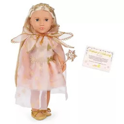 Our Generation Crystal Limited-Edition 18” Holiday Collectible Doll | Target