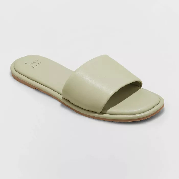 Women's Lulu Slide Sandals - A New Day™ | Target
