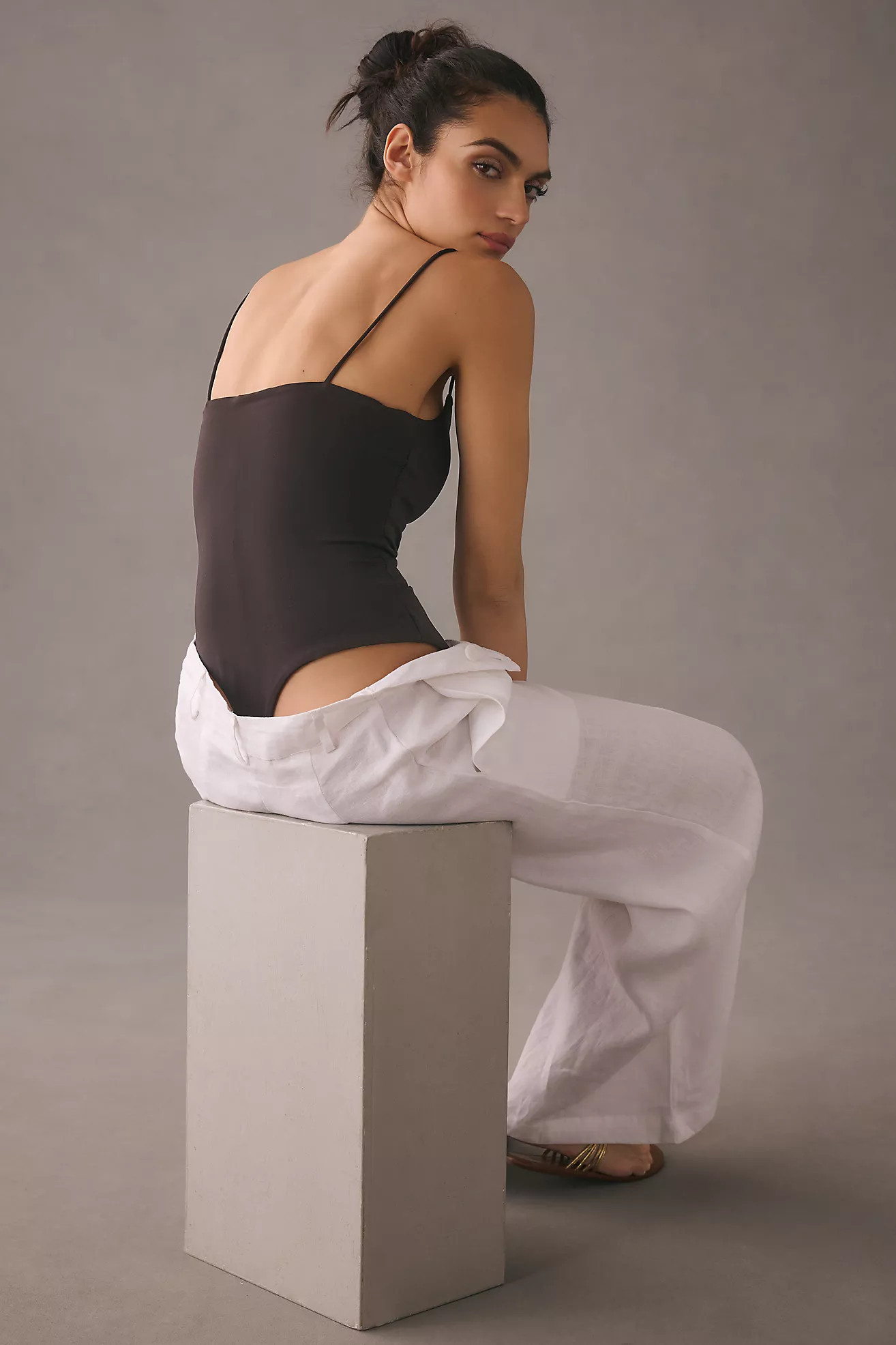 By Anthropologie Cami Thong Bodysuit | Anthropologie (US)