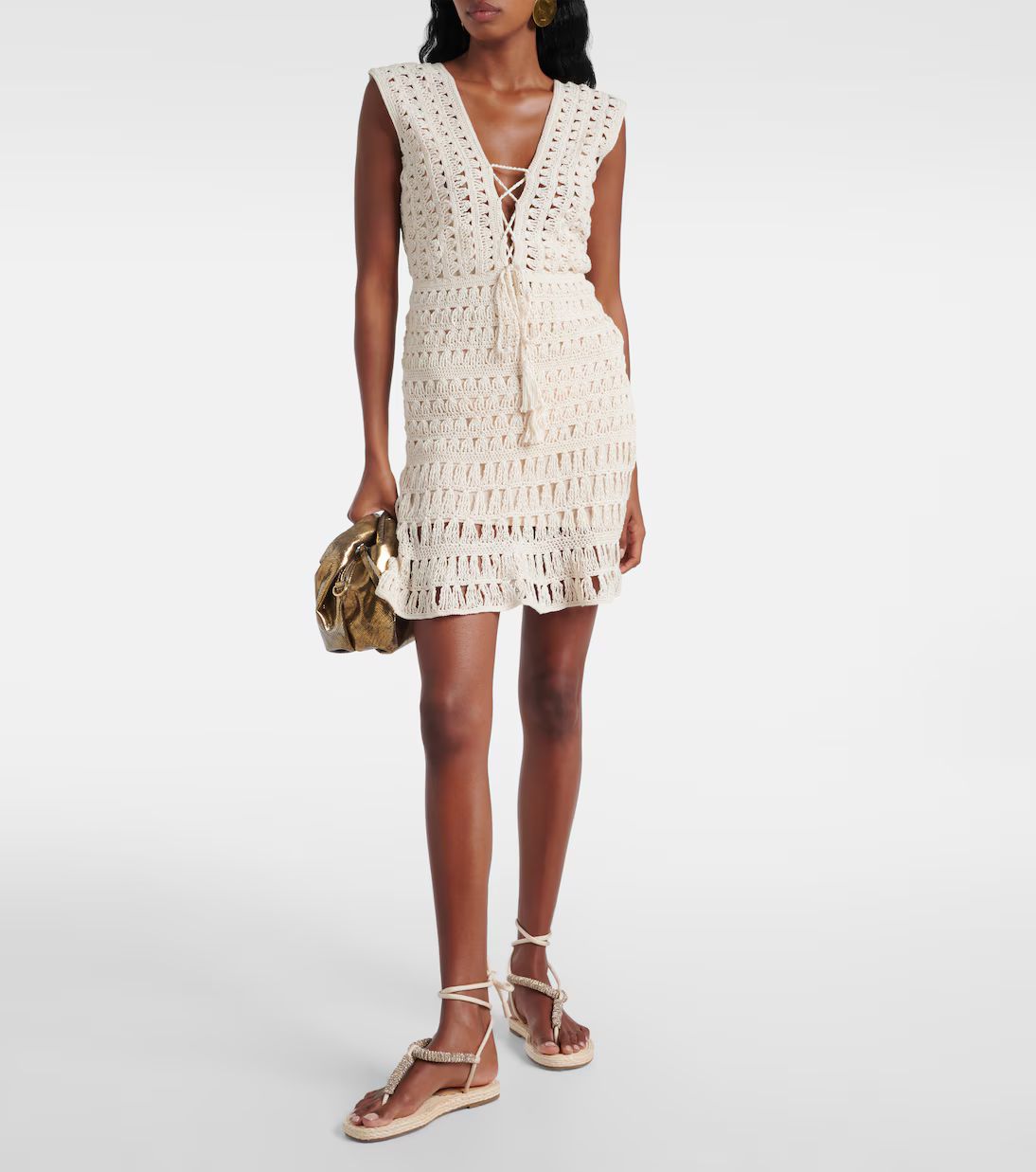 Jennifer crochet cotton minidress | Mytheresa (US/CA)