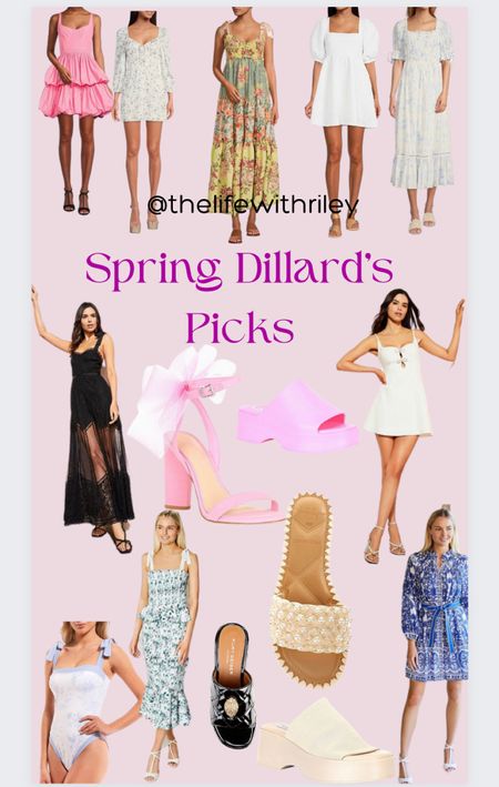 Spring picks from Dillards! 

#LTKstyletip #LTKshoecrush #LTKSeasonal