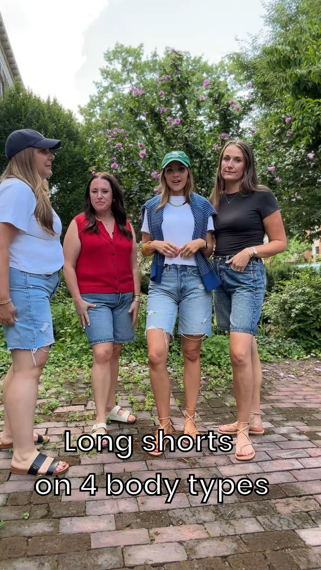@Target  shorts on 4 body types