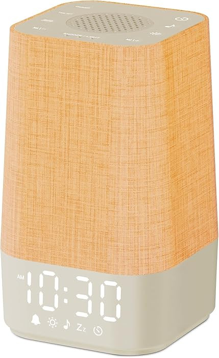 White Noise Sound Machine: 30 Soothing Sounds, Sunrise Alarm Clock for Gentle Wake Up, Adjustable... | Amazon (US)