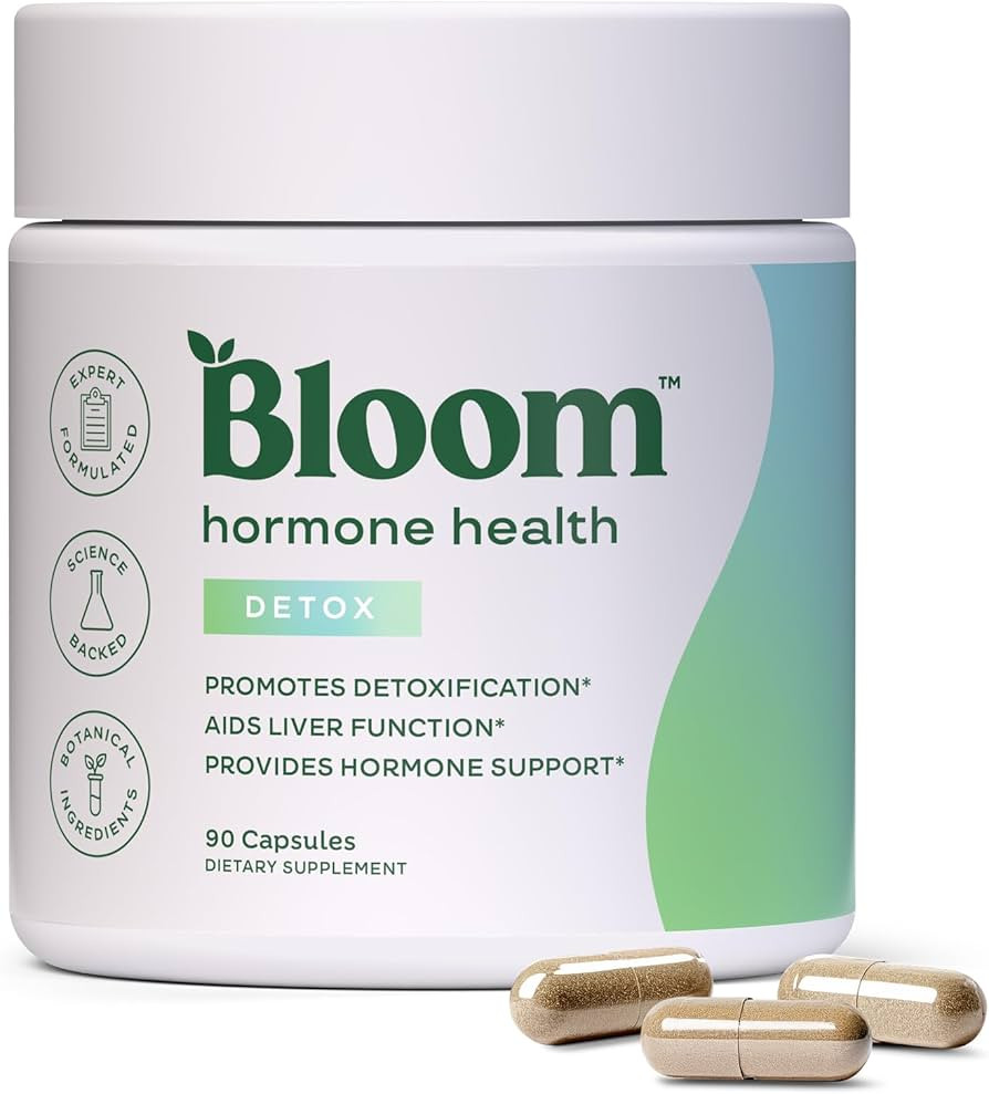 Bloom Nutrition Hormone Support for Women Capsules - Detox - Liver Health, Detoxification & Hormo... | Amazon (US)