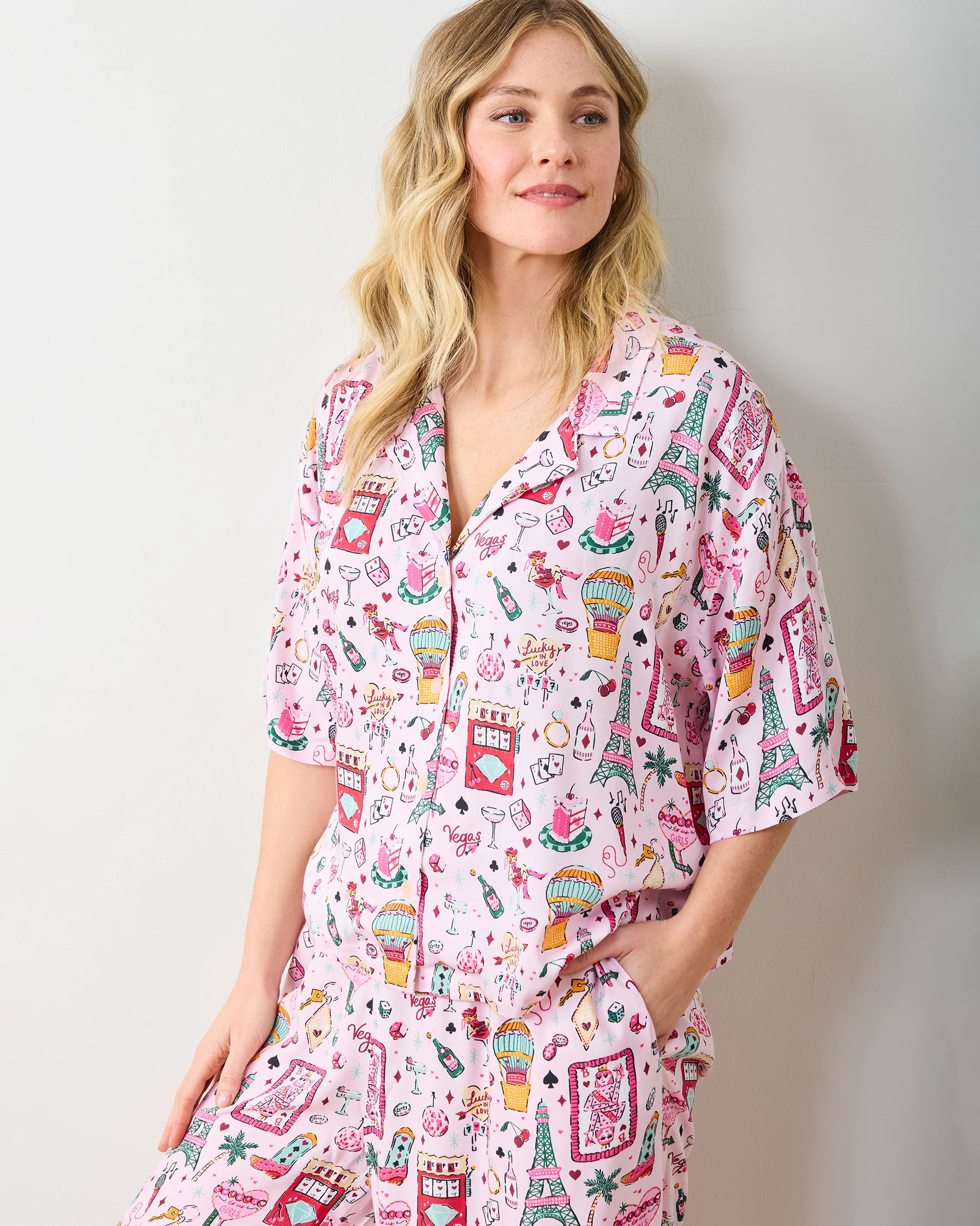 Viva Las Vegas - Tall Eco Satin Wildest Dreams Set - Lucky Pink | Printfresh