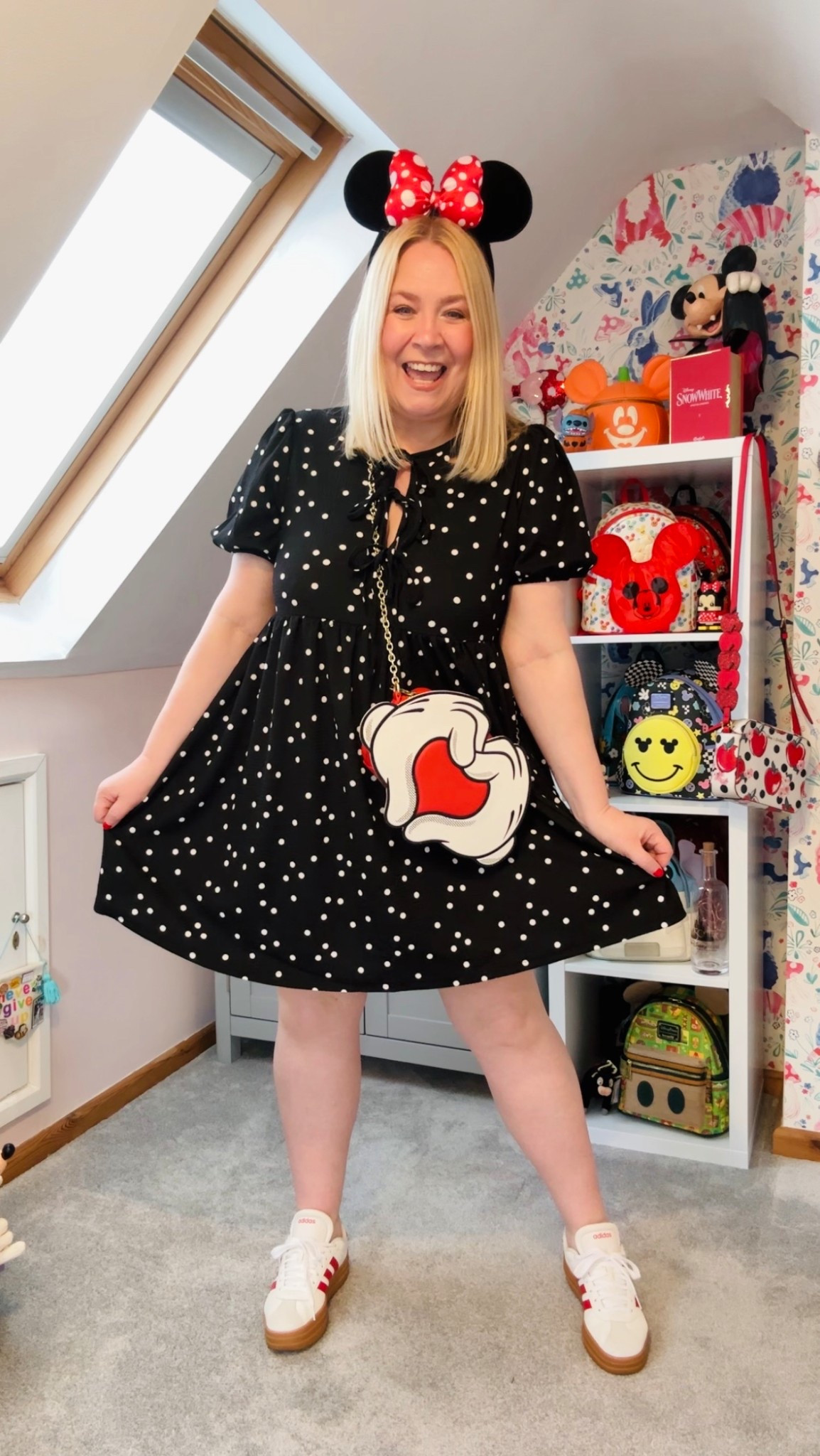 Polka dot mini dress 

#LTKplussize #LTKcurves #LTKdresses