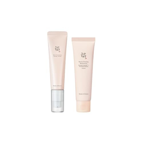 Beauty of Joseon Revive Firming Moisturizer Ginseng Ceramide + Fermented Retinol (60ml,2.02 fl.oz.) and Revive Eye Serum with Retinal Niacinamide (30ml, 1 fl.oz) | Amazon (US)