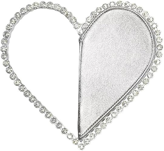 Cute Mini Heart Shape Evening Clutch Bag, Rhinestone Diamond Frame Wedding Party Purse Handbag fo... | Amazon (US)