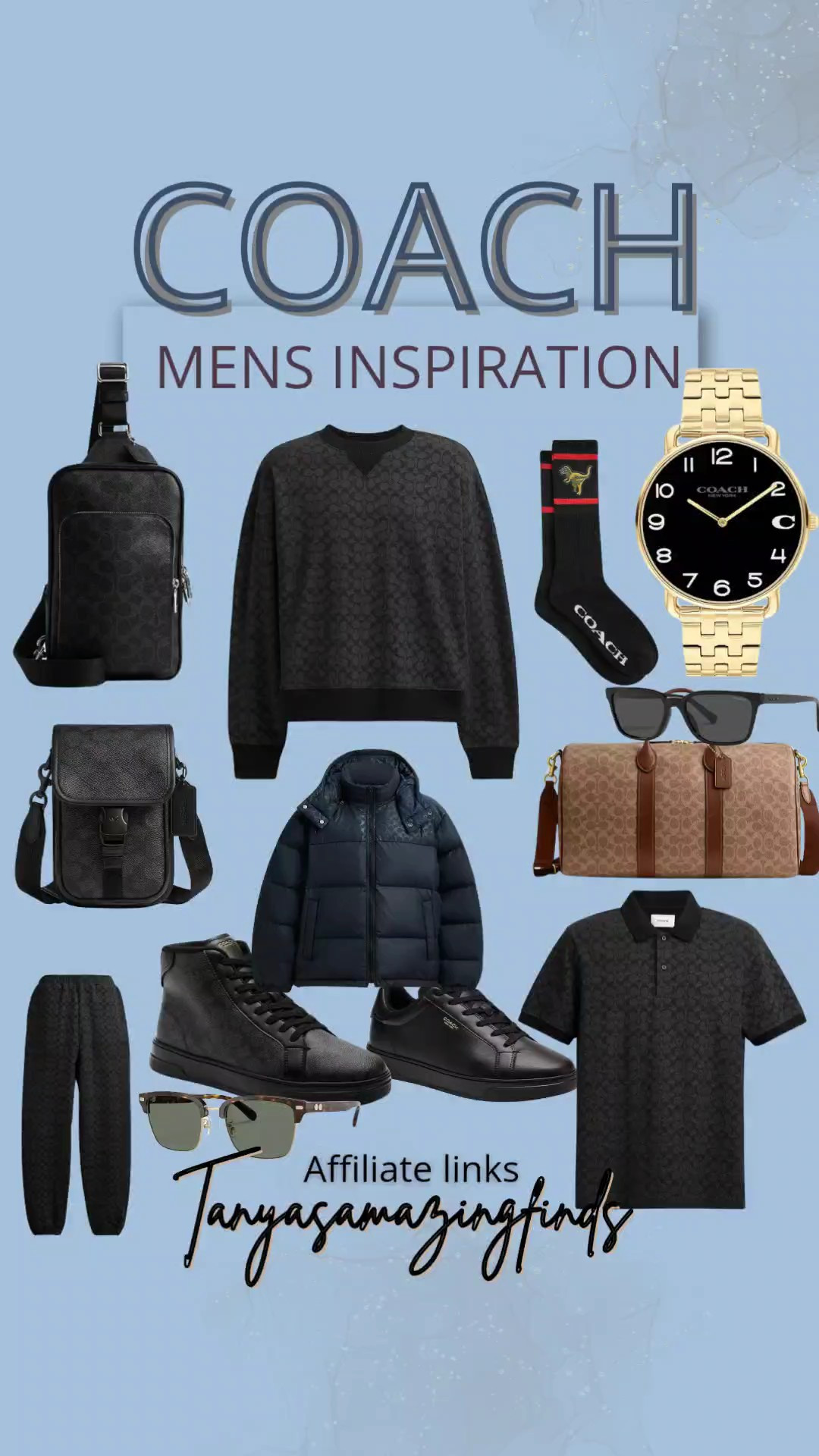 Mens inspiration. Coach has great stuff and lots are on sale right now. Check it out.

#LTKmens #LTKcanada #LTKstyletip
