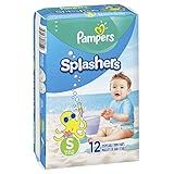 Pampers Splashers Swim Diapers Disposable Swim Pants, Small (13-24 lb), 12 Count | Amazon (US)