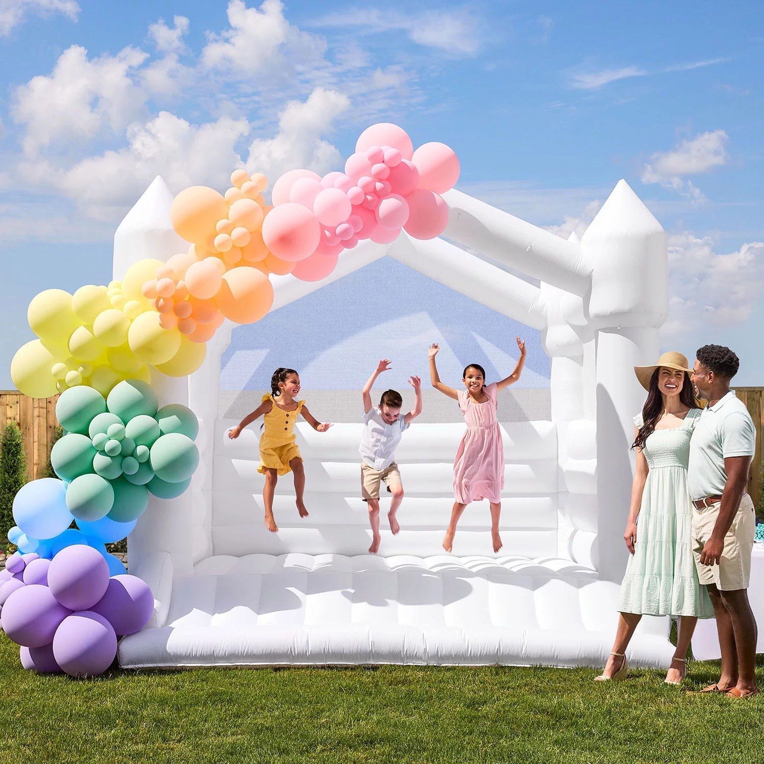 High sell out risk! Perfect for parties, celebrations, or just outdoor play!  This bounce house is a spring must have!

#OutdoorPlay #PlayOutside #OutdoorToys #BounceHouse

#LTKKids #LTKHome #LTKParties