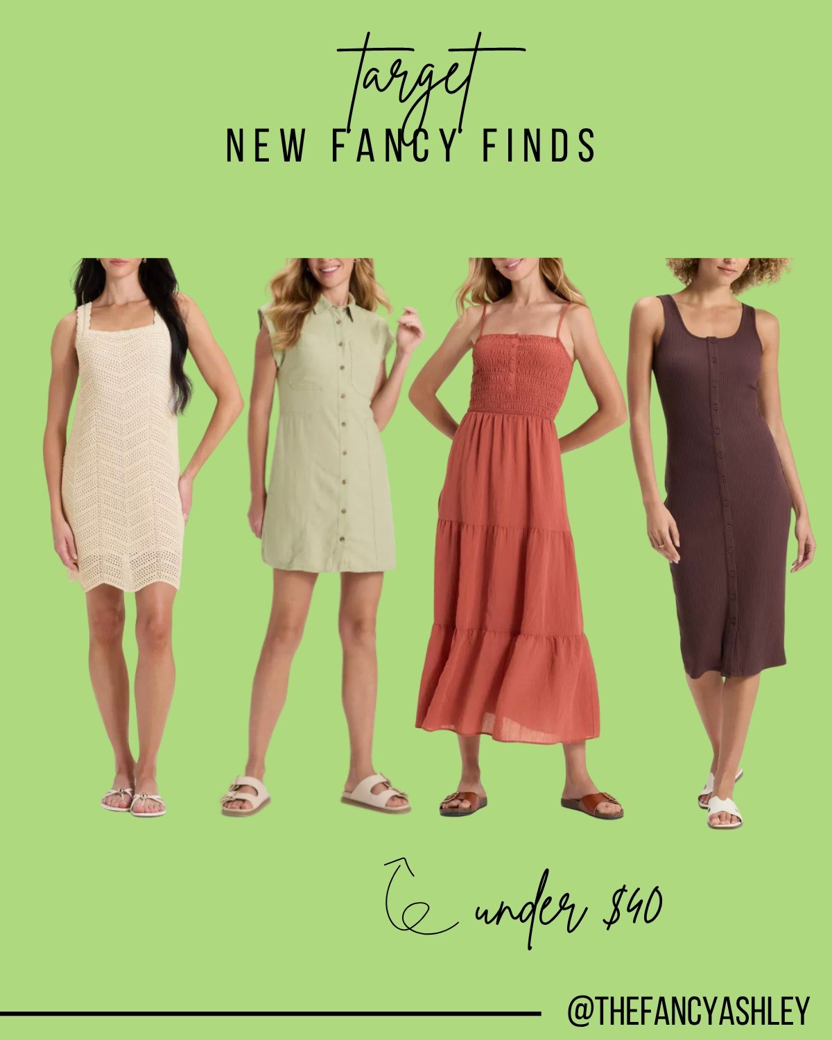 Just spotted the cutest new fall dresses at Target and they’re all under $40!! Perfect for those summer-to-fall days. Just add a denim jacket or cardigan for extra layering. Obsessed.

#LTKStyleTip #LTKSeasonal #LTKFindsUnder50
