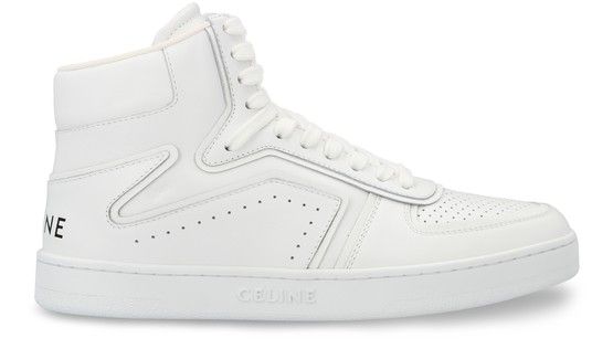 CELINE"Z" Trainer Ct-01 High Top Sneaker In Calfskinoptic White | 24S (APAC/EU)