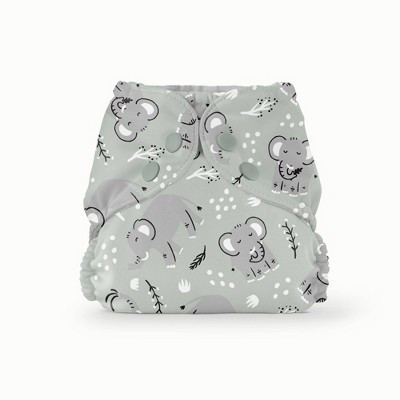 Esembly Cloth Diaper Outer Reusable Diaper Cover & Swim Diaper - Elephants - Size 1 | Target
