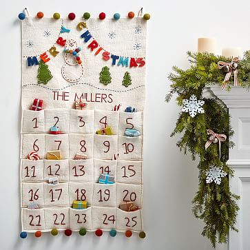 Merry & Bright Advent Calendar | West Elm (US)