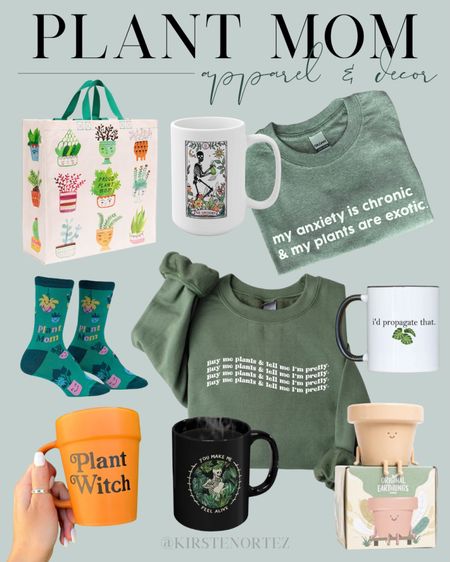 Plant mom finds, plant mom tee, plant mom mug, plant mom tote, plant mom crewneck, plant mom decor, plant mom apparel, plant mom socks, plant mom gifts 

#LTKSeasonal #LTKunder50 #LTKunder100