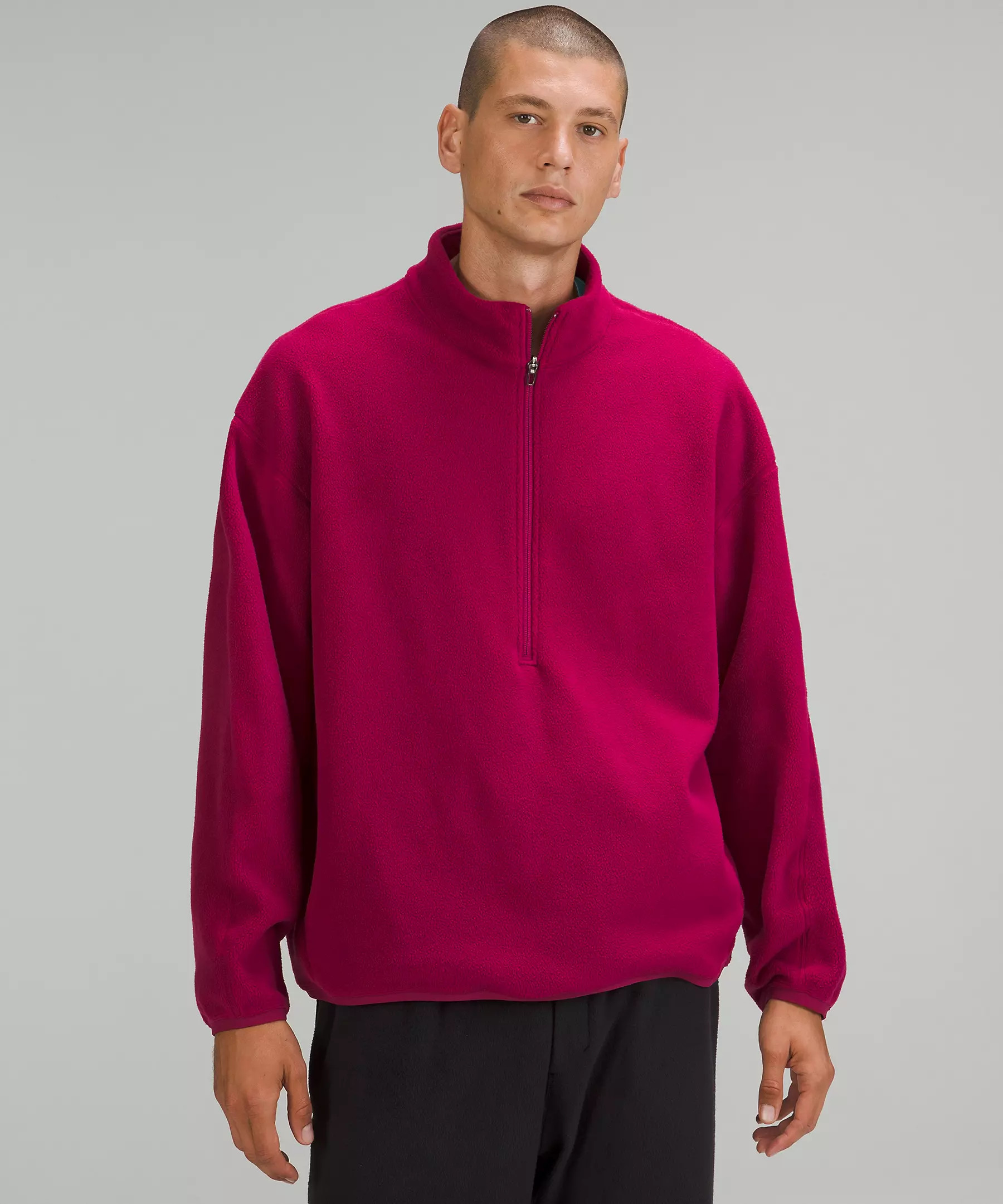 Oversized-Fit Fleece Half Zip | Lululemon (US)