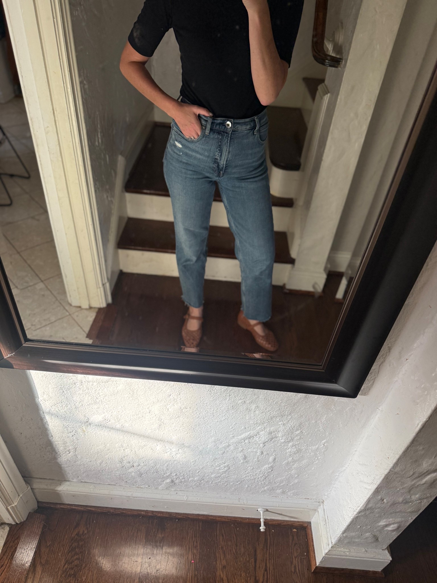 Fav jeans and new fav flats 