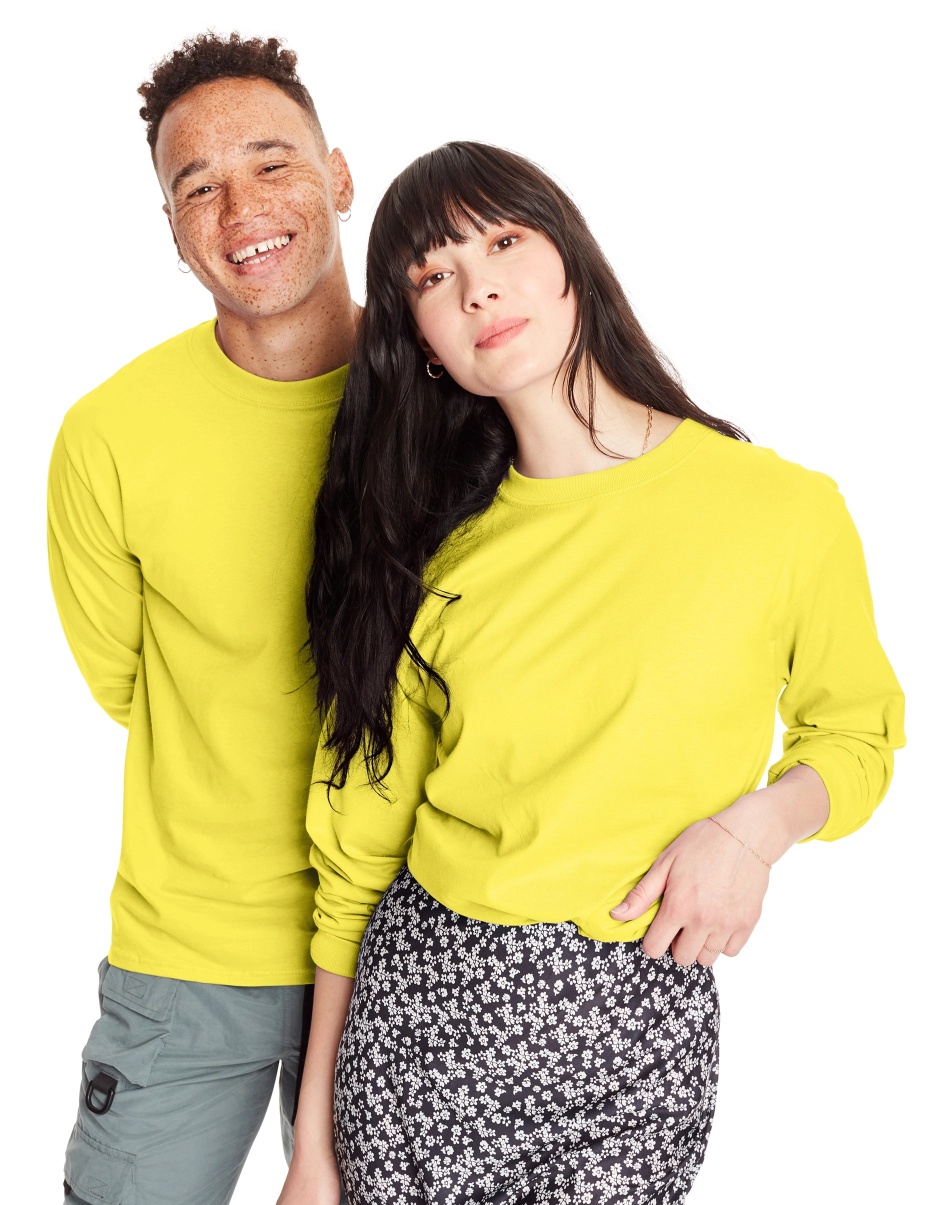 Hanes Beefy-T® Long-Sleeve T-Shirt | Hanes.com