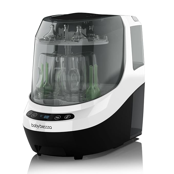 Baby Brezza Baby Bottle Washer Pro - Clinically Proven Better Cleaning - Washer, Sterilizer + Dry... | Amazon (US)