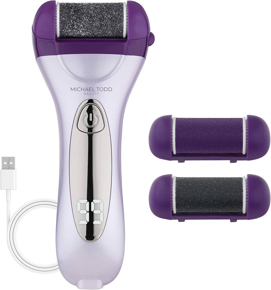 Michael Todd Beauty Pedimax – Skin Smoothing Pedicure Device - 3 Interchangeable Treatment Head... | Amazon (US)