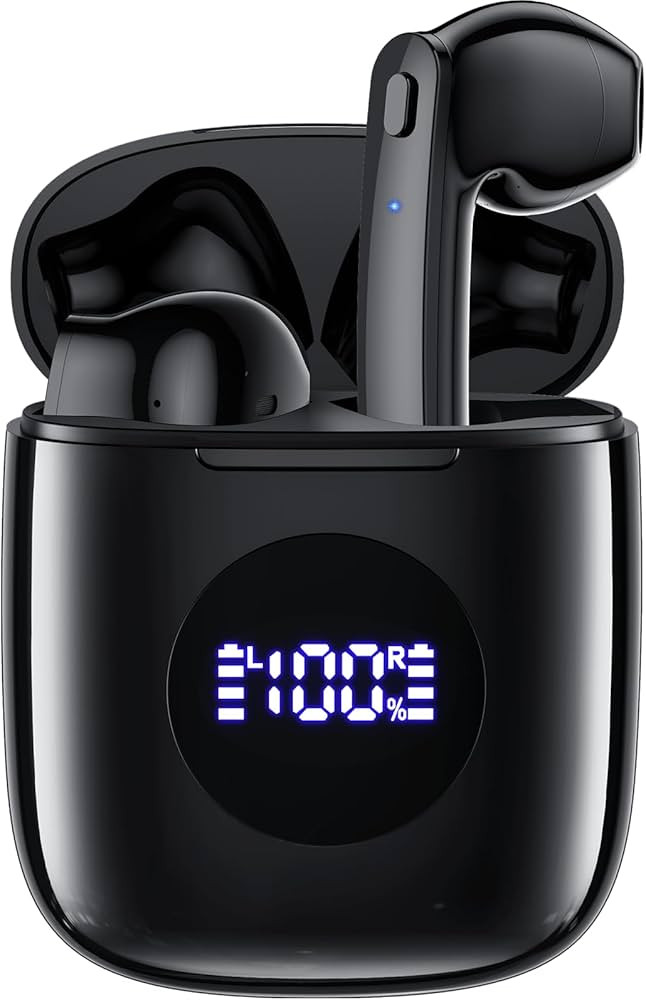 CAPOXO Wireless Earbuds, Bluetooth Earbuds Headphones Bass Stereo, IPX7 Waterproof Ear Buds with ... | Amazon (US)