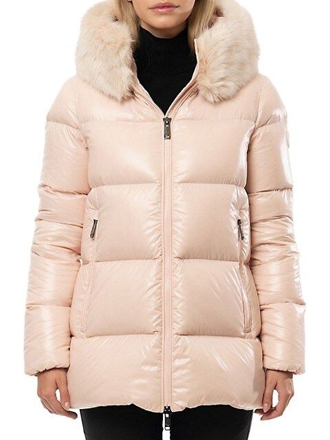 The Recycled Planet Faux Fur-Trim &amp; Down-Fill Puffer Jacket on SALE | Saks OFF 5TH | Saks Fifth Avenue OFF 5TH