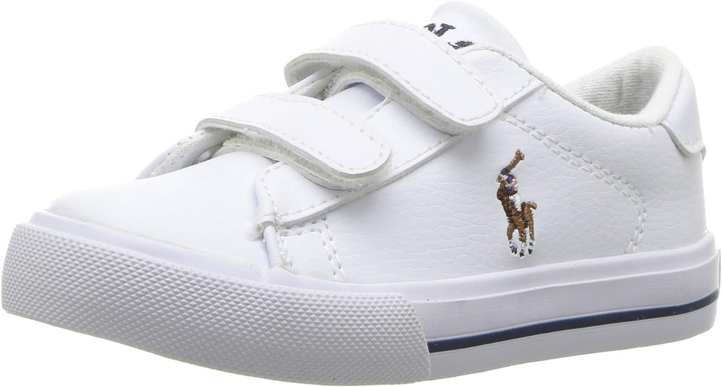 Polo Ralph Lauren Unisex-Child Easton Ii Ez Sneaker | Amazon (US)