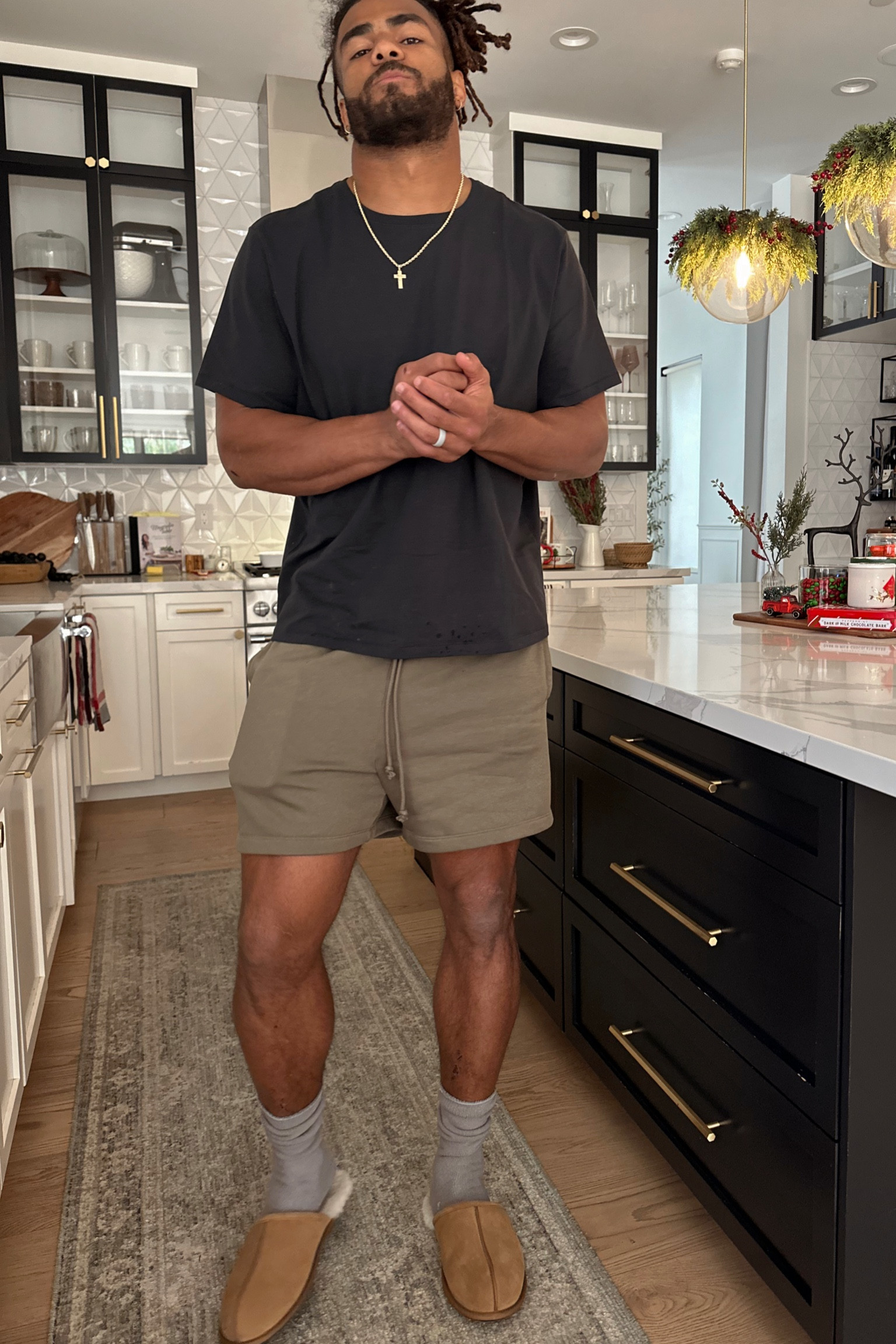 Cozy men’s outfit! My husband literally lives in these kind of neutral cozy fits. Also these men’s ugh slippers are TOP notch!

#LTKGiftGuide #LTKfindsunder100 #LTKmens