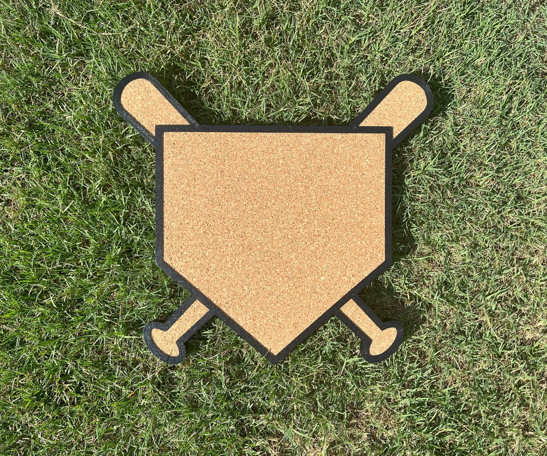 Baseball Home Plate Pinboard | Corkboard | (multiple Sizes) - Etsy | Etsy (Global)
