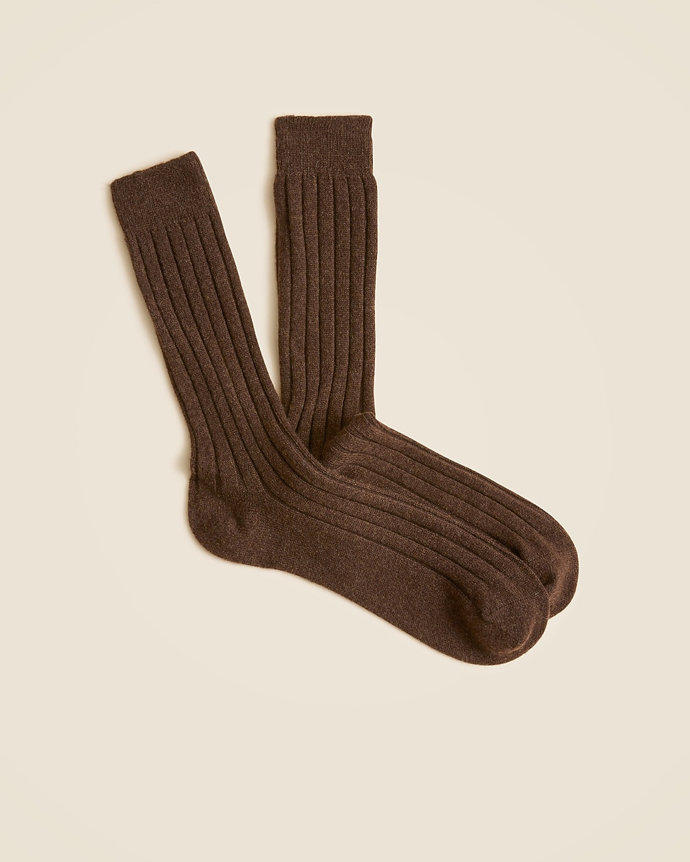Ribbed cashmere-blend socks | J. Crew US