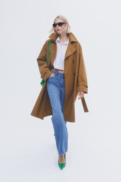 Double-breasted trenchcoat | H&M (US)