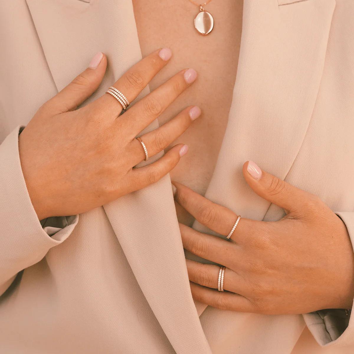 Luxe Stacking Band Ring | Made by Mary (US)