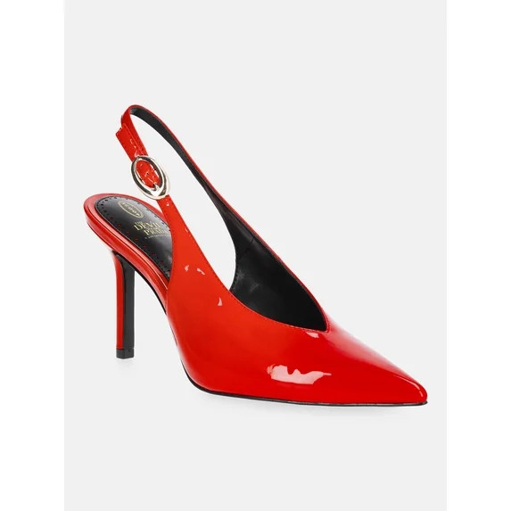 Devil Wears Prada Scoop Collection Women's Pointed Toe Slingback Heels | Walmart (US)