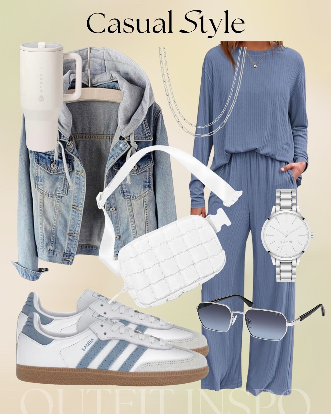 Cute & cozy casual style 💙

#LTKootd #LTKFindsUnder50 #LTKFindsUnder100