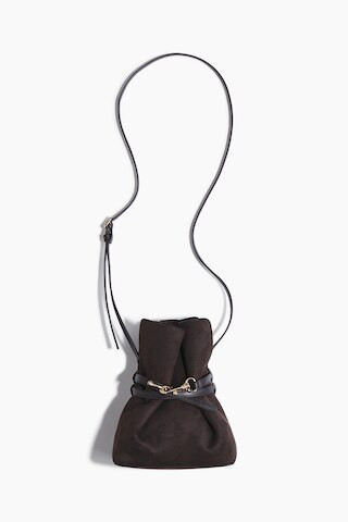 H & M - Pouch-Look Crossbody Bag - Dark Brown | H&M (US + CA)