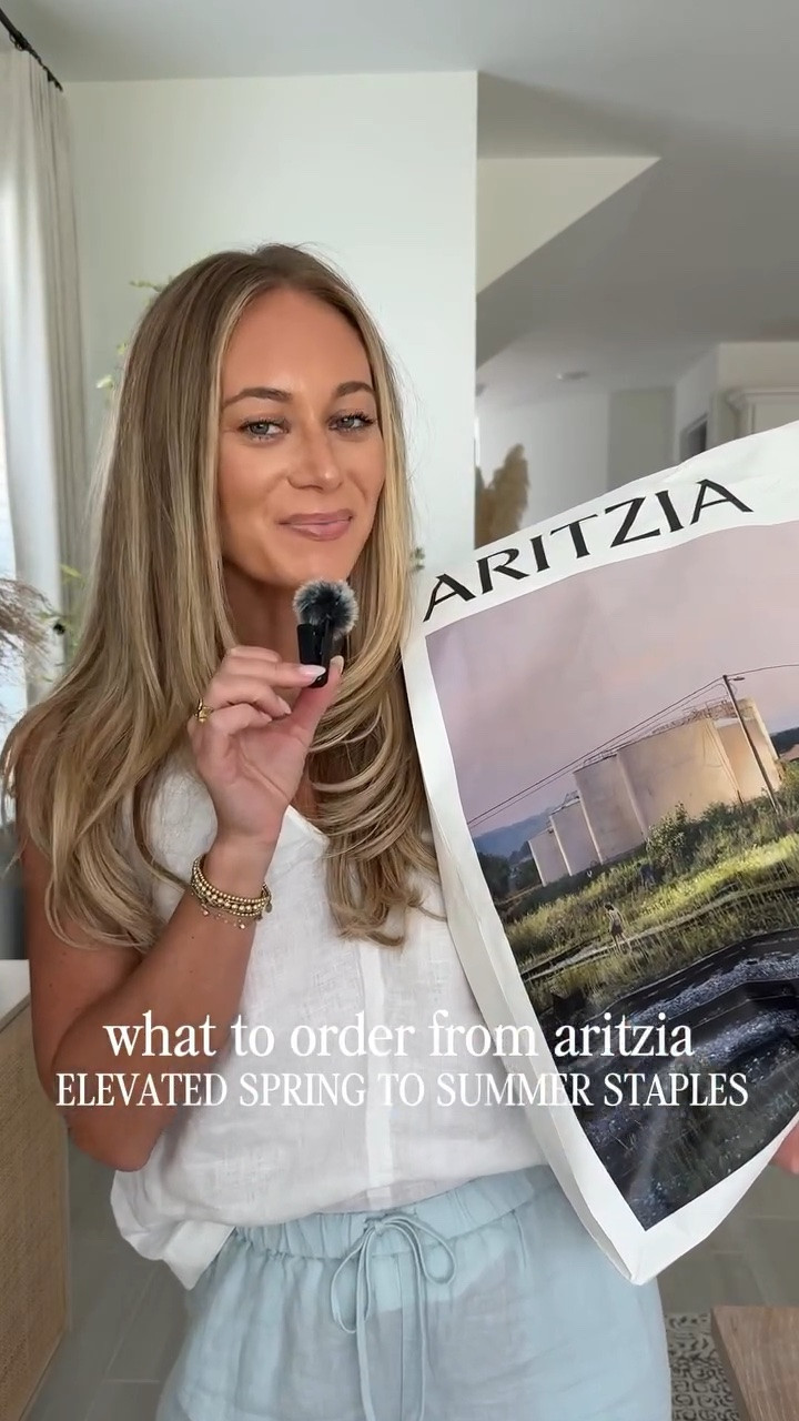 Aritzia Summer Order - wear now & into summer. Linen pants, tops, dresses and more. Size small in everything, size 6 in shorts, size 4 in dress @Aritzia

#LTKootd