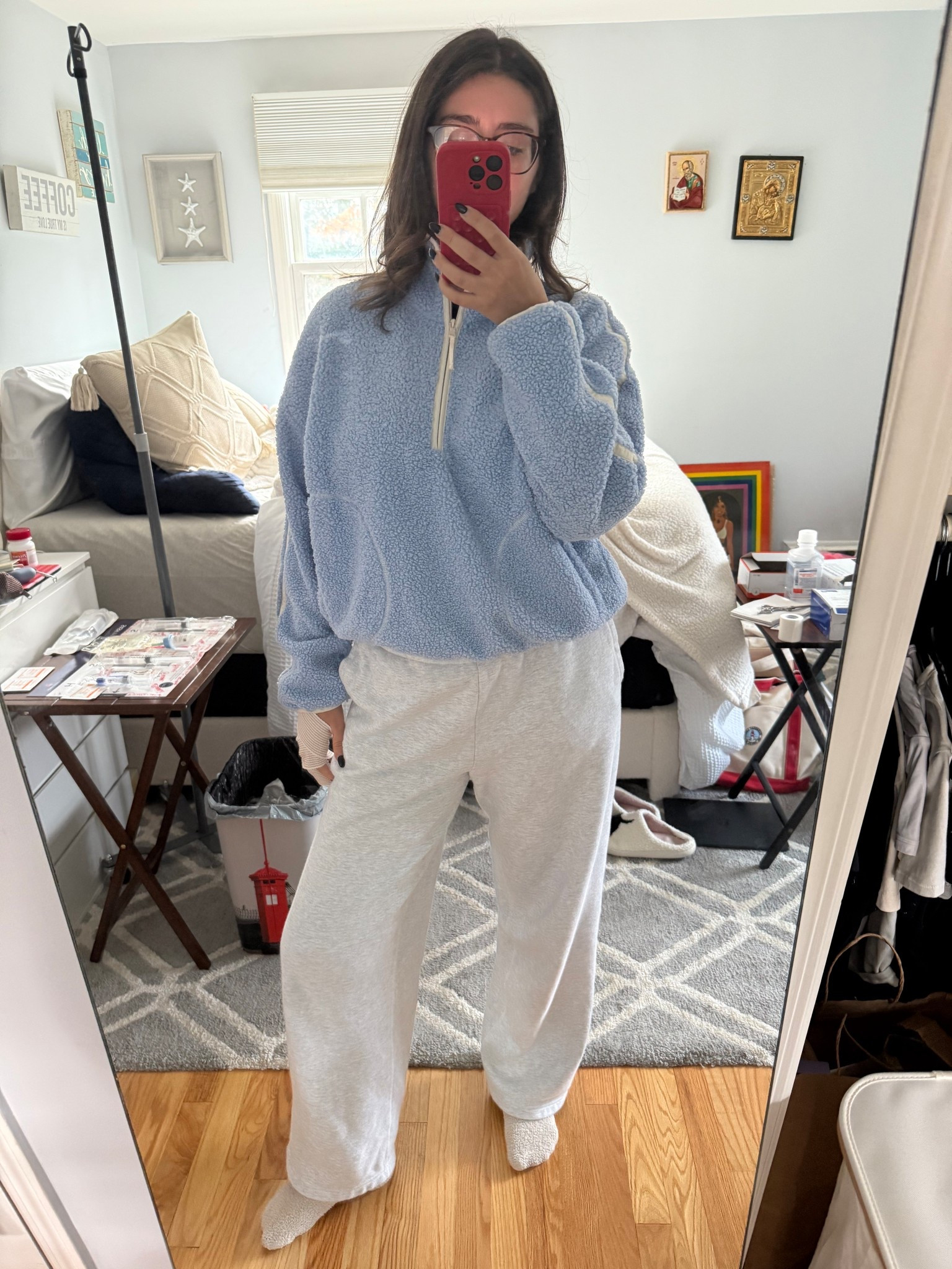 Post surgery errands fit and the fleece is on sale for $35!! 

#LTKCyberWeek #LTKSaleAlert #LTKFindsUnder50