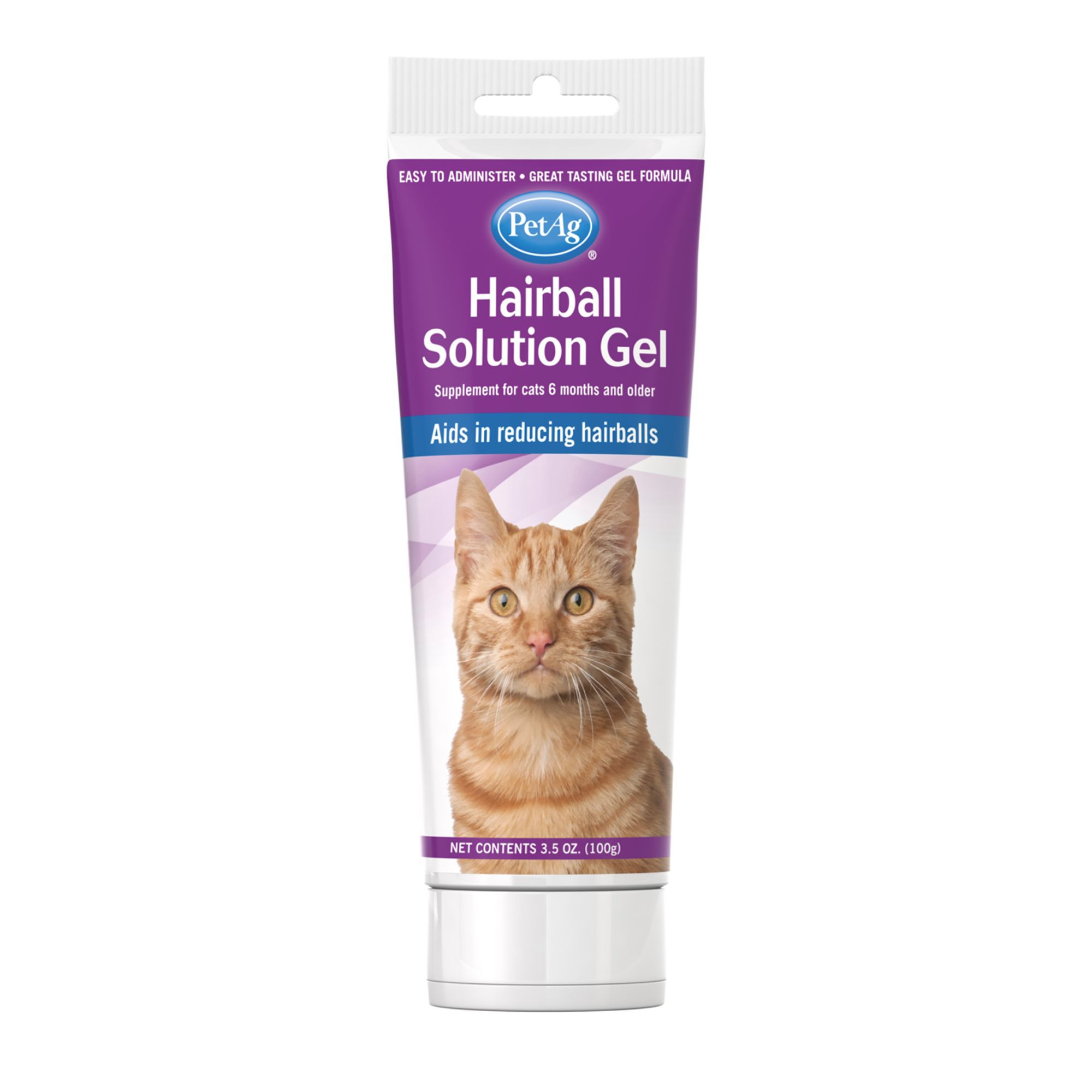 PetAg® Hairball Solution Gel Supplement for Cats, 3.5 oz | PetSmart