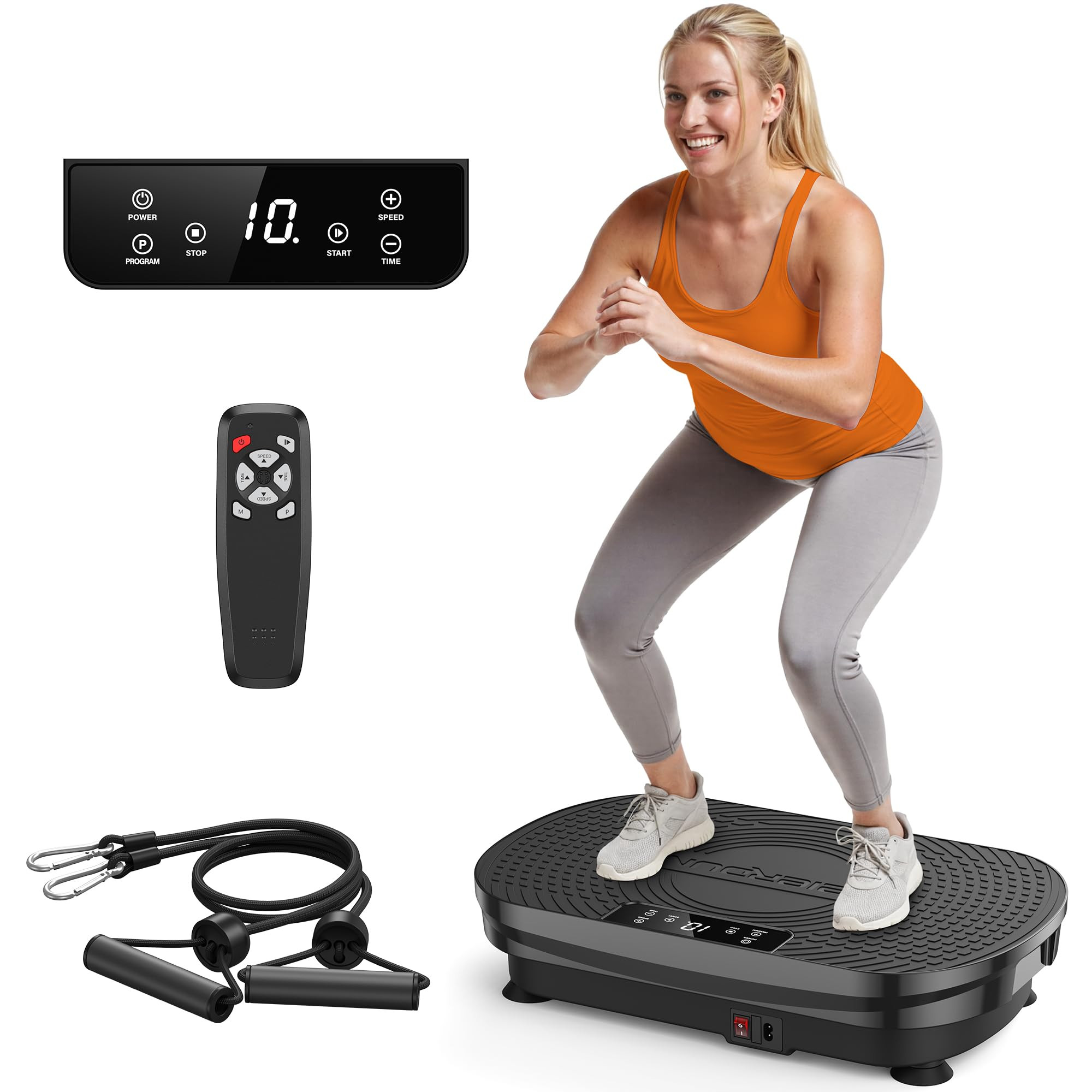 FEIERDUN Vibration Plate Exercise Machine, Vibration Plate for Lymphatic Drainage, Power Plate Vi... | Amazon (CA)