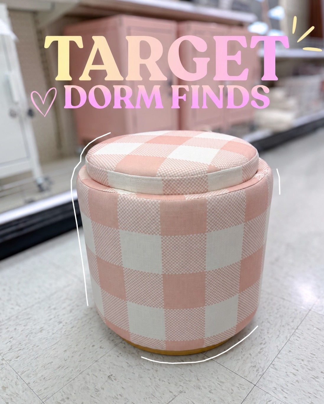Cute Target Dorm Finds! I’m not going to college but I still want all this stuff! 🙈

#target #targetdecor #targetfinds #targetstyle #dormdecor
