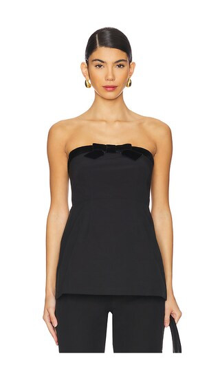 Adeline Top in Black | Revolve Clothing (Global)