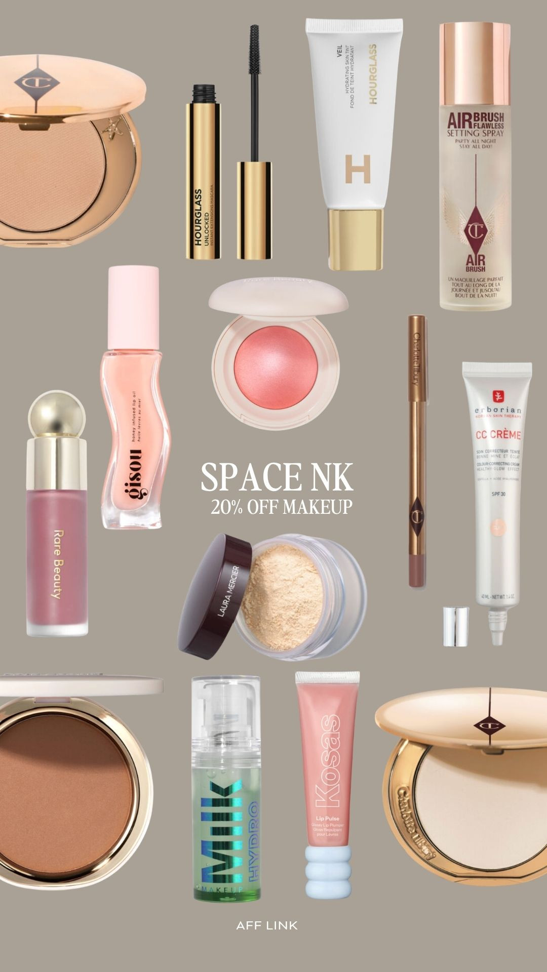 20% off Makeup at Space NK! 

Best Selling Makeup Favourites, Everyday Glowy Makeup, Charlotte Tilbury Faves, Hourglass Makeup Must Haves, Rare Beauty Blush, Laura Mercier Setting Powder, Milk Hydro Grip Primer, Kosas Lip Gloss, Neutral Everyday Glam, Summer Makeup, Summer Beauty 

 #LTKspring #LTKsummer #LTKbeauty