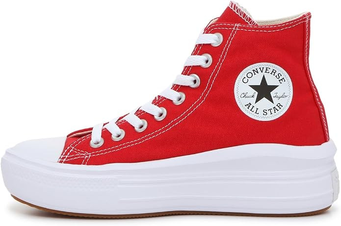 Converse Chuck Taylor All Star Hi Move Red Womens SZ 7 Women/5 Men, Redmove | Amazon (US)