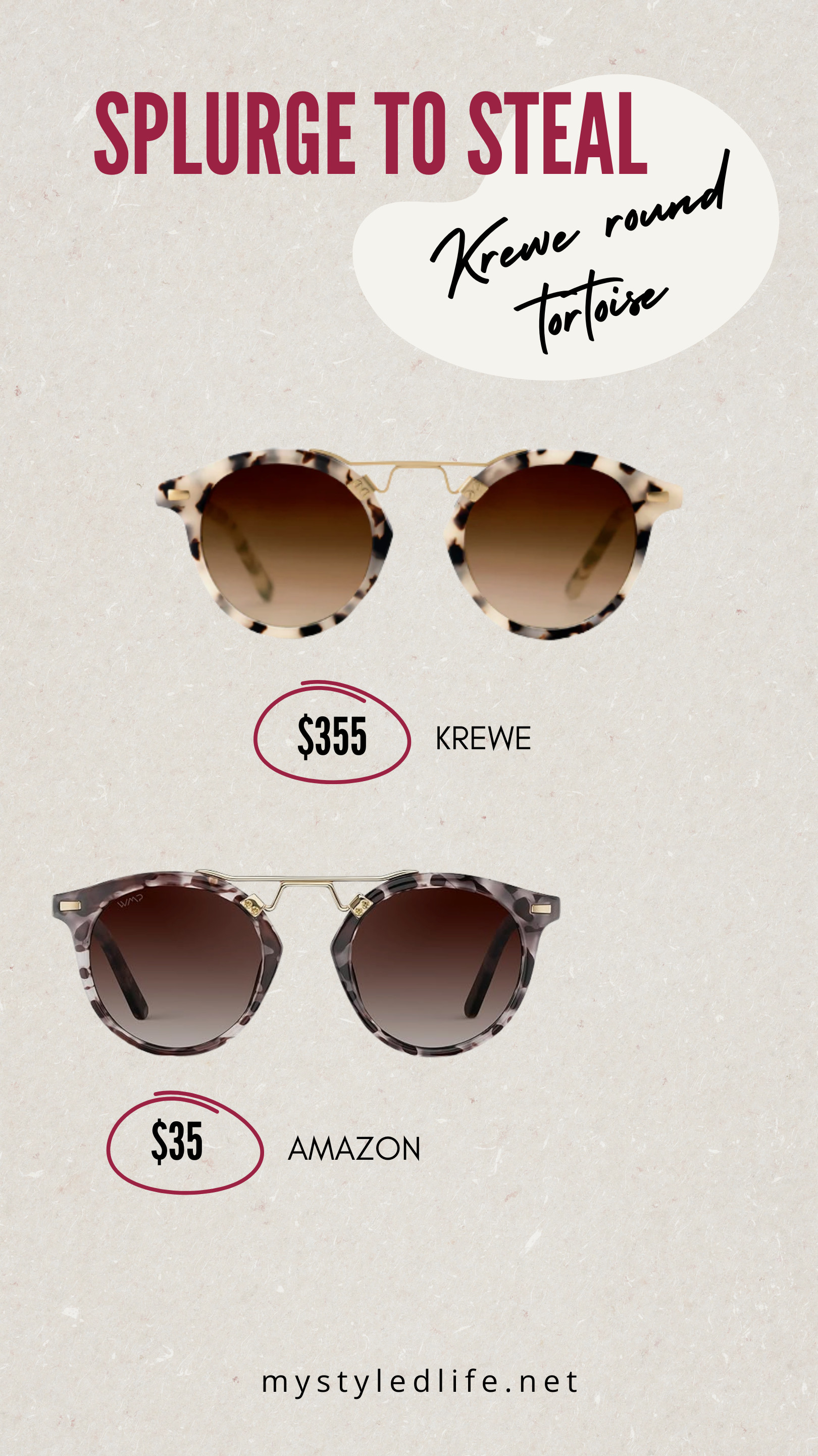 The dupes of all dupes!

I spent hours digging and found these 8 Amazon sunglasses that are dead ringers of some seriously high-end designer shades styles. 

Shop the deals here!

#amazonstyle #amazonfashion #sunglasses 

 #LTKOver40 #LTKStyleTip