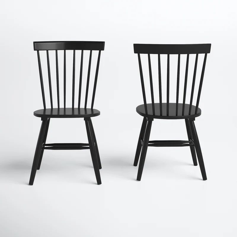 Fayann Solid Wood Slat Back Side Chair (Set of 2) | Wayfair North America