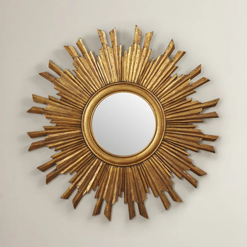 Harbert Modern and Contemporary Distressed Accent Mirror | Wayfair North America