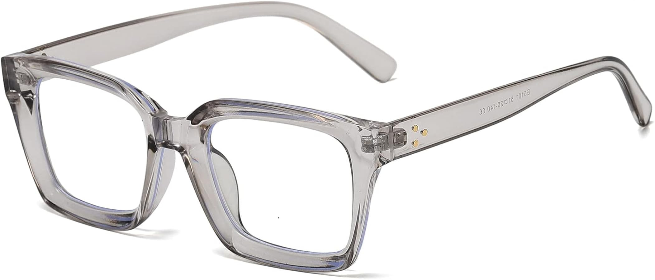 EYLRIM Classic Thick Square Frame Clear Lens Glasses for Women Men Non Prescription Eyeglasses | Amazon (US)