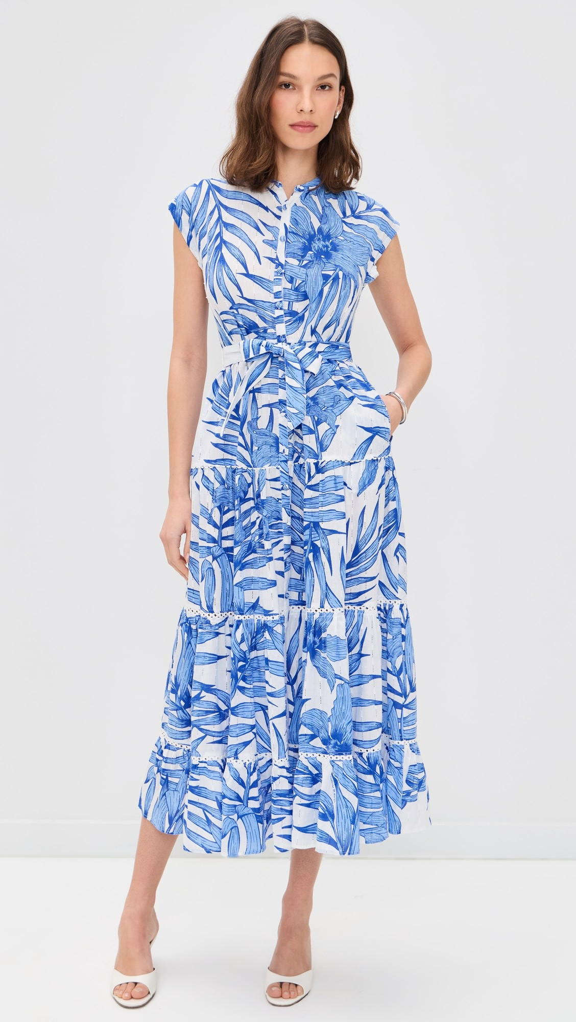 Tiered Palm Dress | Shopbop
