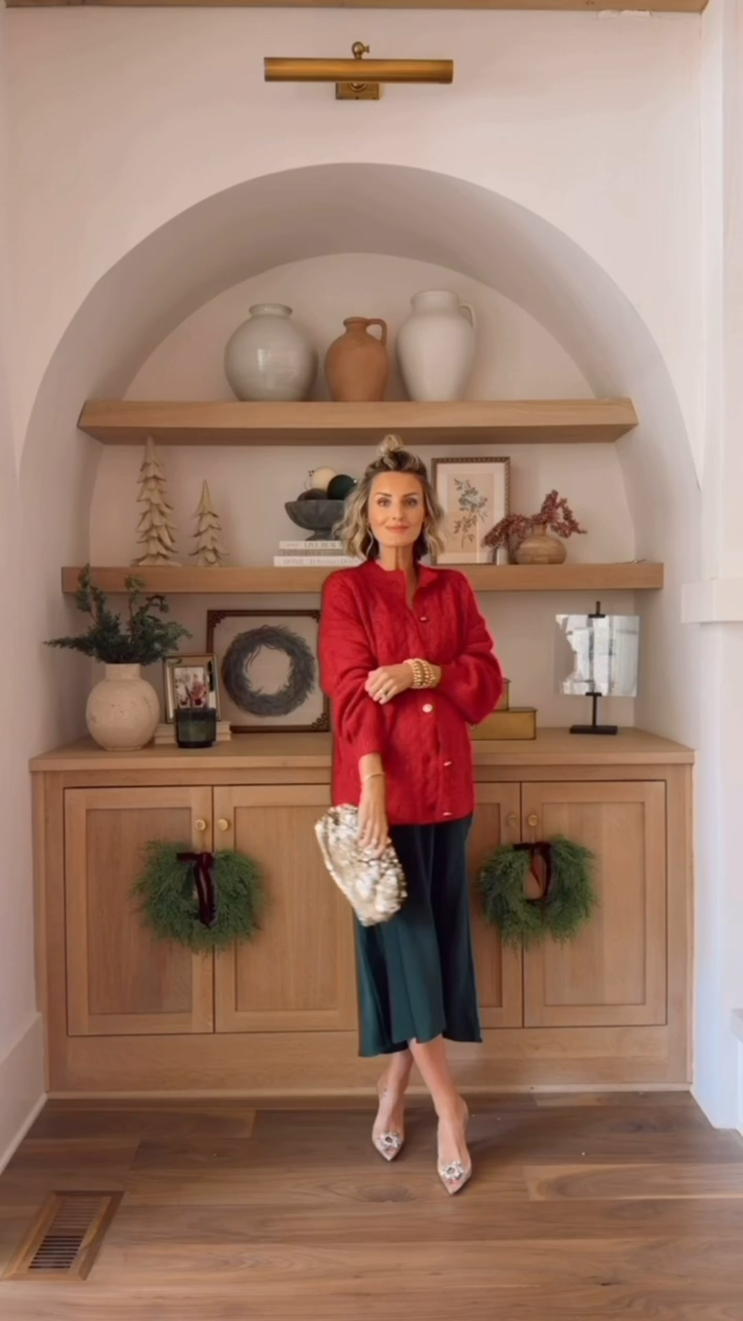 This sweater pairs so well over a satin dress or skirt! It’s perfect for the holidays! Wearing size small in the cardigan & XS in the dress. 

Loverly Grey, Amazon find, Amazon fashion, holiday outfit ideas, holiday party outfit, Christmas party outfit 

#LTKStyleTip #LTKParties #LTKHoliday